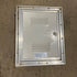 Used Square Cornered Cargo Door - 15.75 X 11.75 X .75 - 10.75 X 13.75 X .50 - Silver Trim