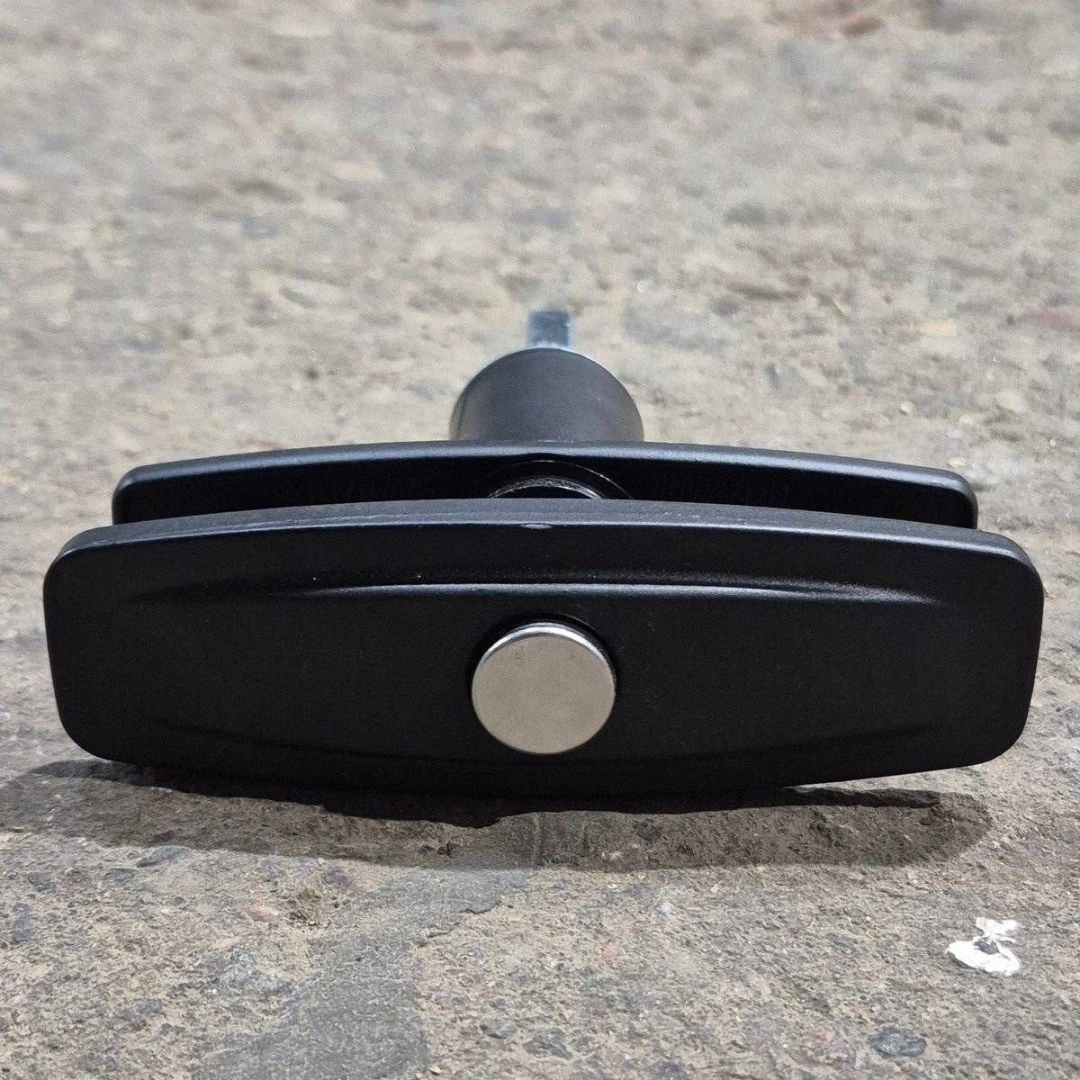 Used Trimark Pop Up T-Handle, Non-Locking, Black - Used Entry Door Handles
