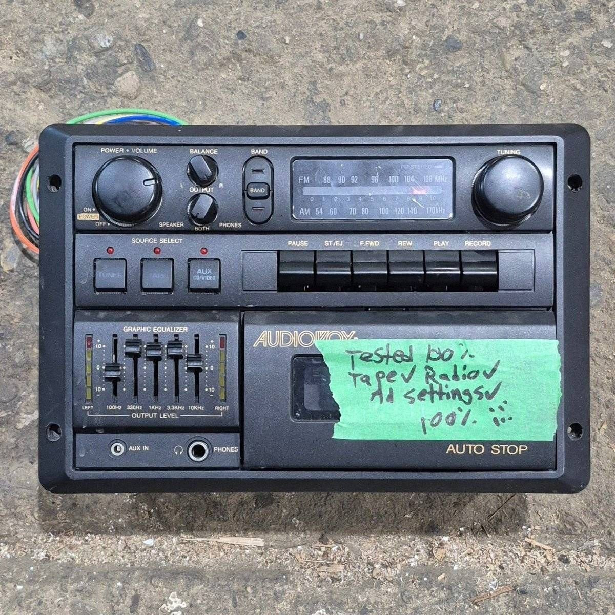 Used Audiovox RV Radio AWM401 - Used Radios