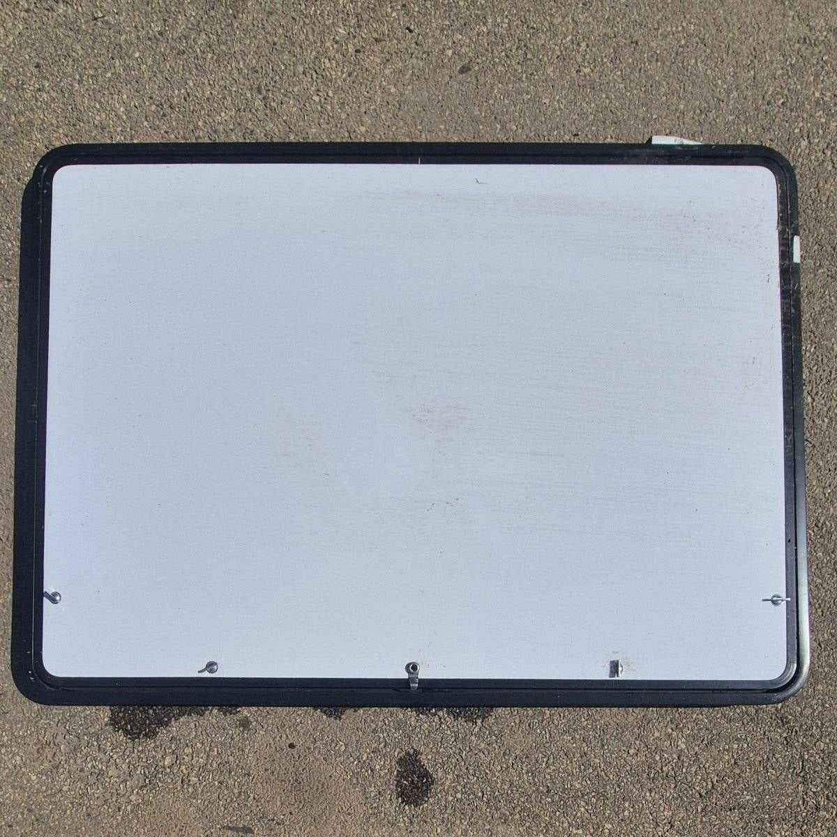 Used Radius Cornered Outdoor Kitchen Compartment Door - 65 5/8" X 47 5/8" X 1 7/8" - Black Trim