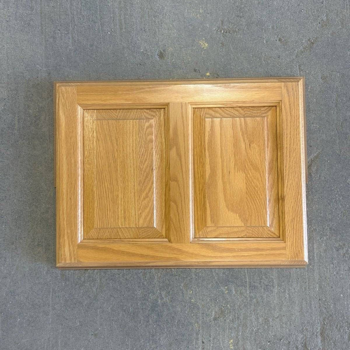 Used Dometic Freezer Wooden Door Panel Insert - Door Panels