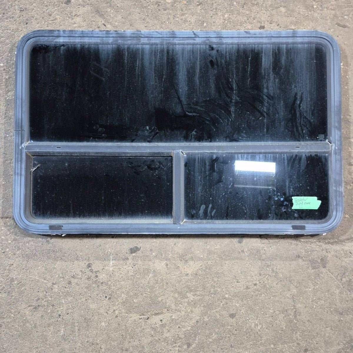 Used Black Radius Opening Window - 48