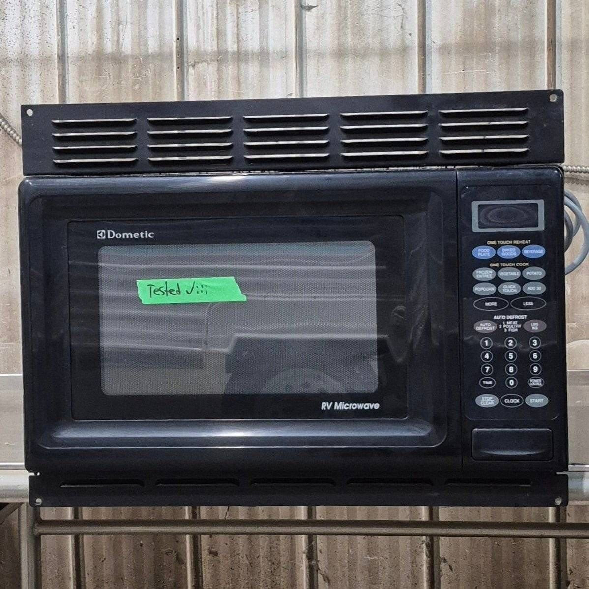 Used Dometic RV Microwave - DMW10MB , 21" x 12 1/4" x 14 1/2" - Microwaves