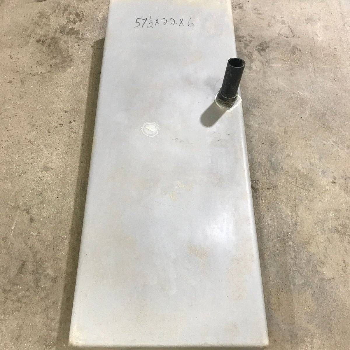 Used Waste/ Grey Water Tank - 57.5" x 22.0" x 6.0" - Grey Water Tanks