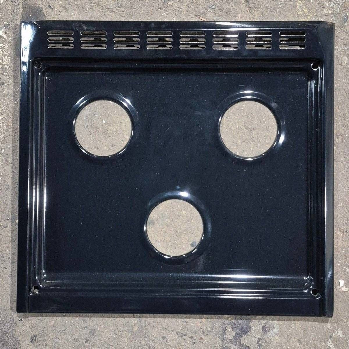 Used Suburban 3-Burner Main Top, Black - 101997BK - Main Top