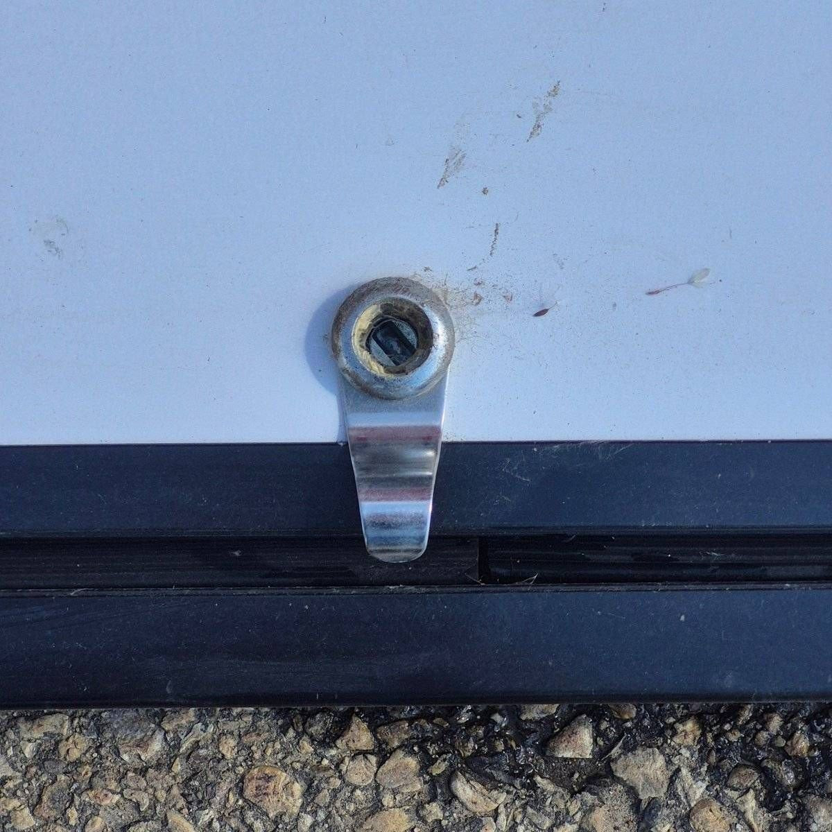 Used Radius Cornered Outdoor Kitchen Compartment Door - 65 5/8" X 47 5/8" X 1 7/8" - Photo 2