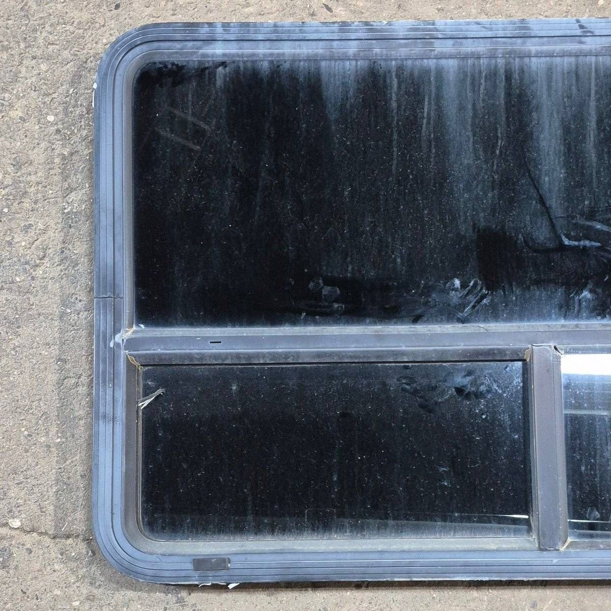 Used Black Radius Opening Window - 48" X 29 1/2" X 1 7/8" - Photo 2