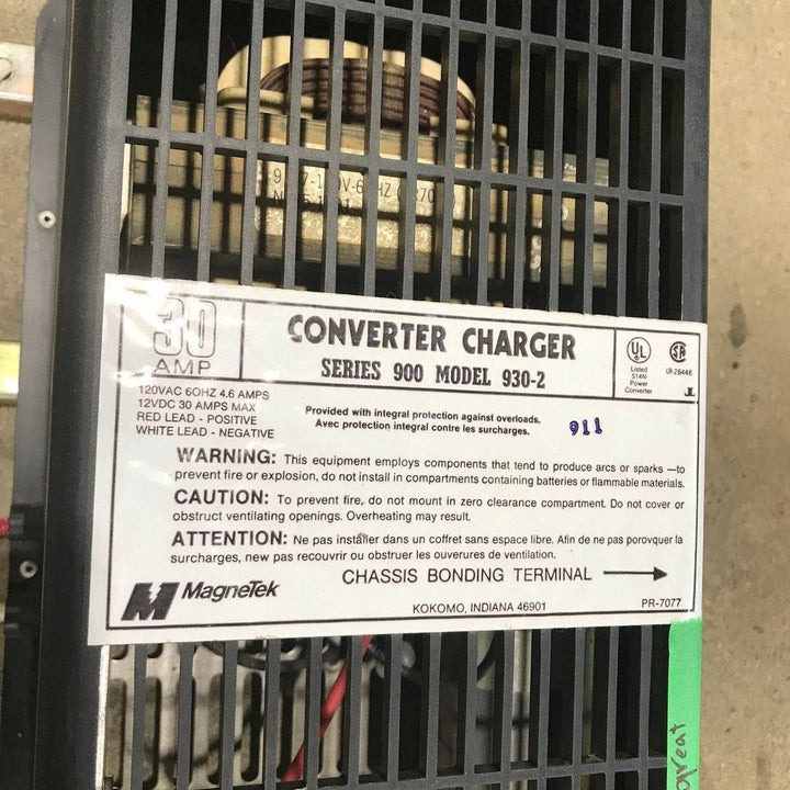 Used MAGNETEK 30 AMP Converter Charger 930-2 - Photo 2
