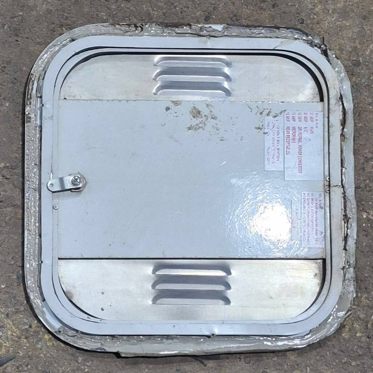 Used Radius Cornered Propane/Battery Door - 14 7/8