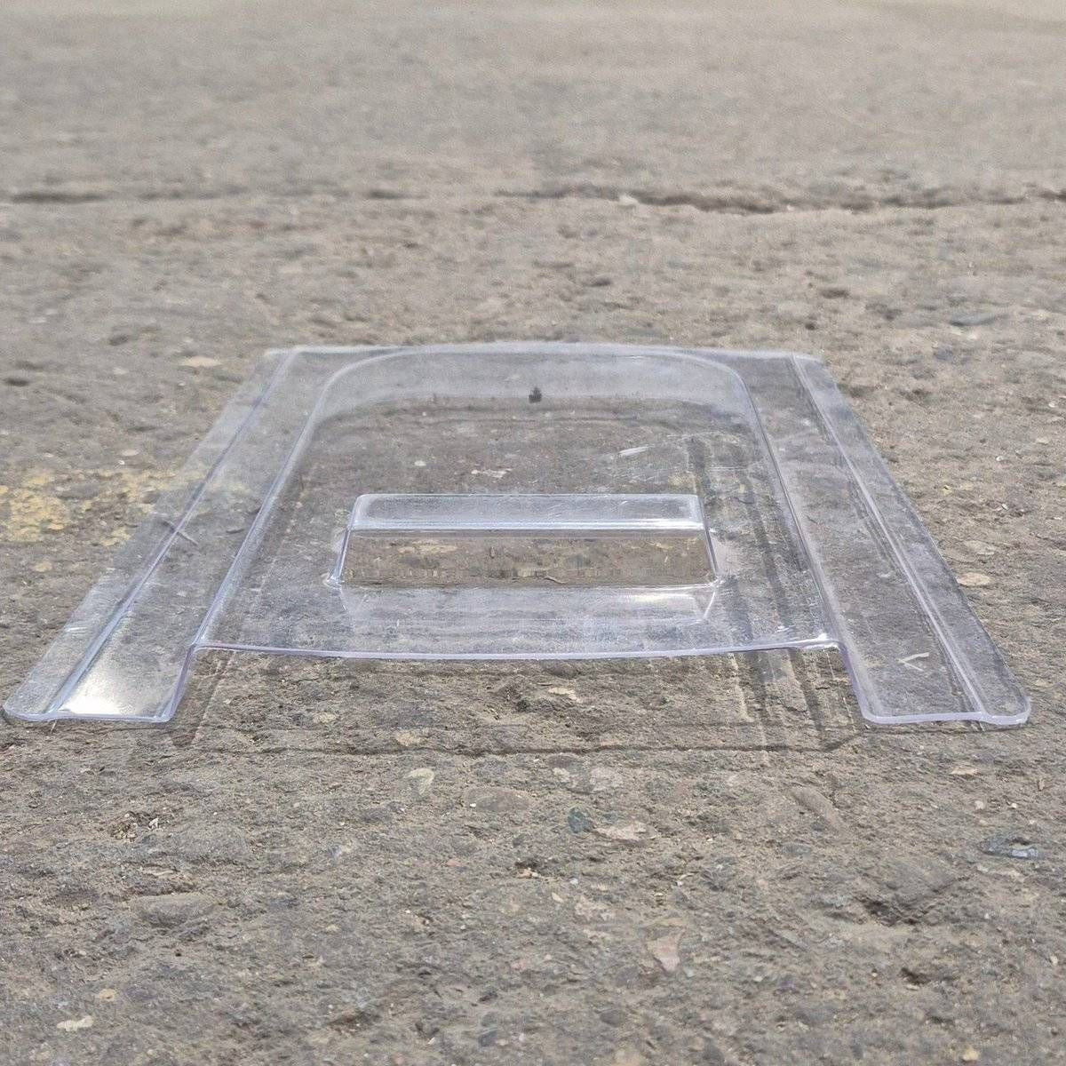 Used Screen Door Slide Panel, Clear - 11 1/4