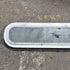 Used White Radius Non-Opening Window - 42 1/2" X 7 1/2" X 2" - Photo 2