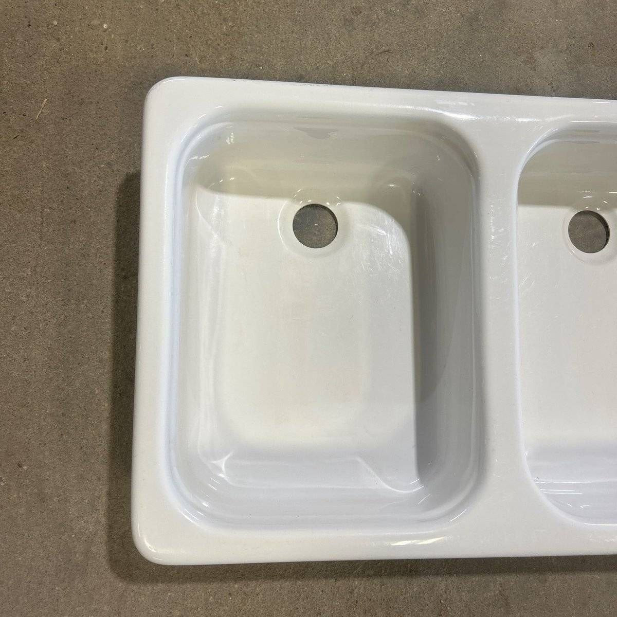 Used Double Kitchen Sink - 26.0