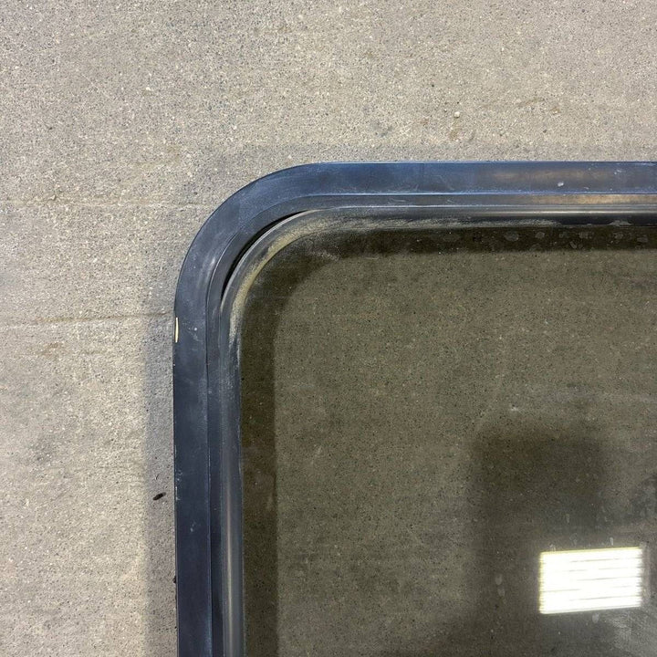 Used Black Radius Opening Window - 23.25 X 34.5 X 1.875 - Photo 2