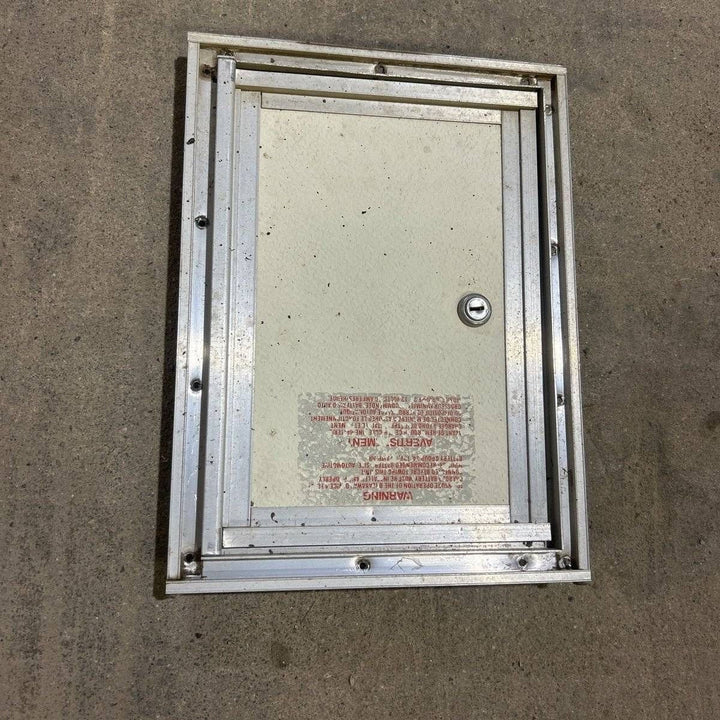 Used Square Cornered Cargo Door - 11.75 X 8.25 X 0.75 - Photo 2
