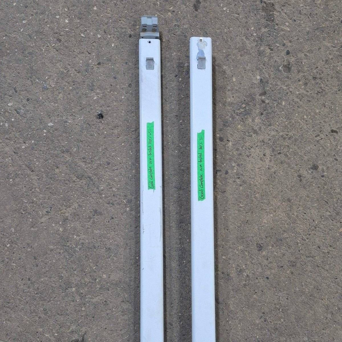 Used Dometic Awning Arm Set, White, 73" - 8273000.401B - Photo 2