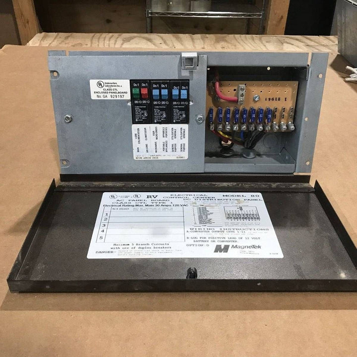 Used 20 AMP MAGNETEK DC Distribution Panel - Model 80 - Photo 2