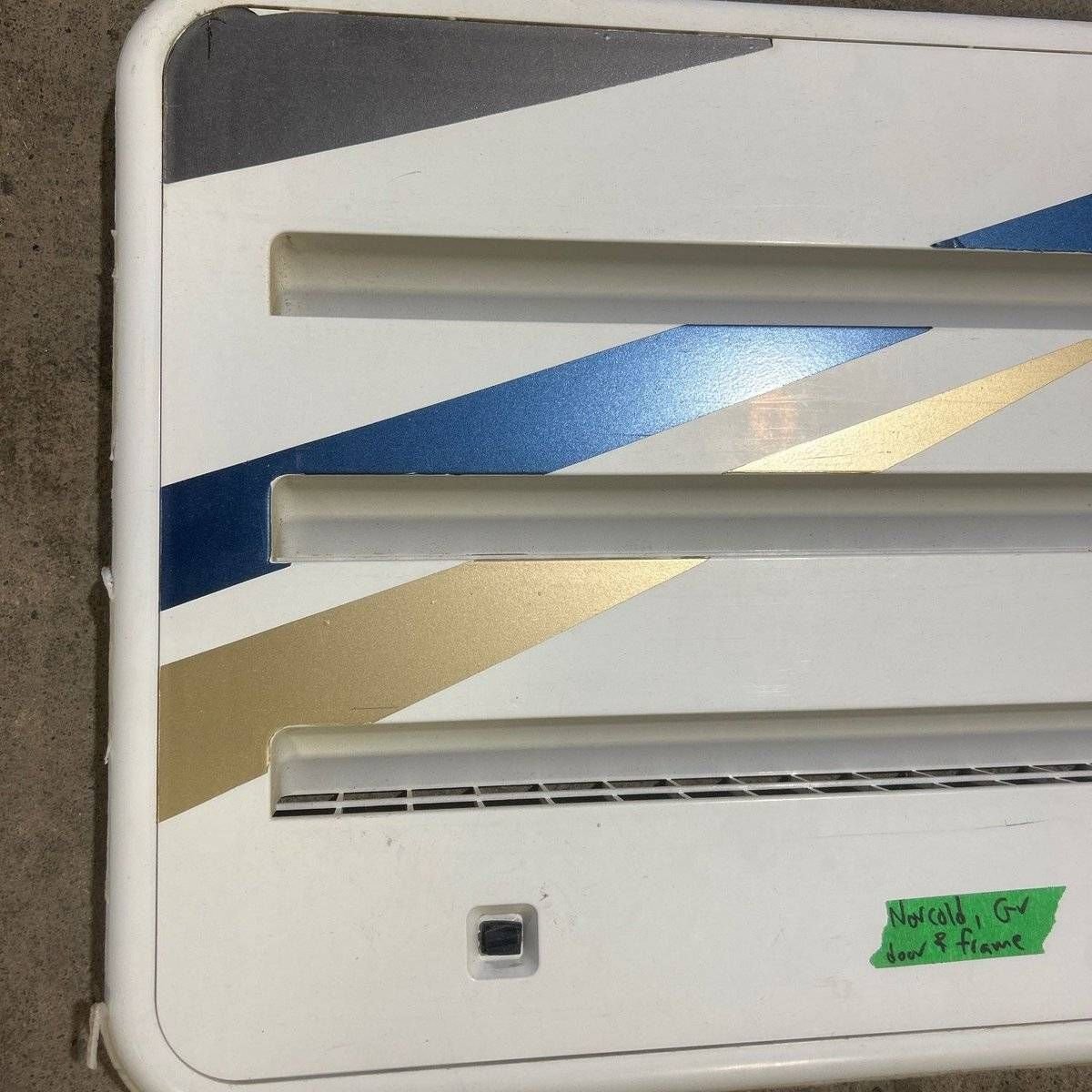 Used Norcold 621156 - Air Intake Side Refrigerator Vent- HAS FRAME - Photo 2