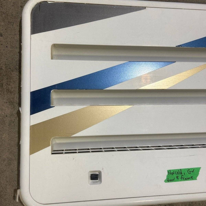 Used Norcold 621156 - Air Intake Side Refrigerator Vent- HAS FRAME - Photo 2