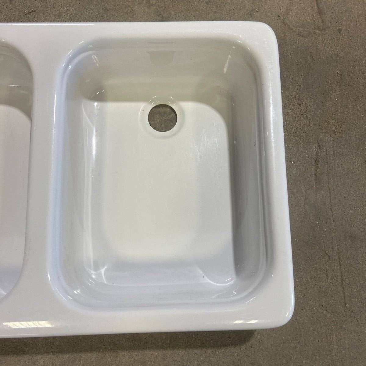 Used Double Kitchen Sink - 26.0