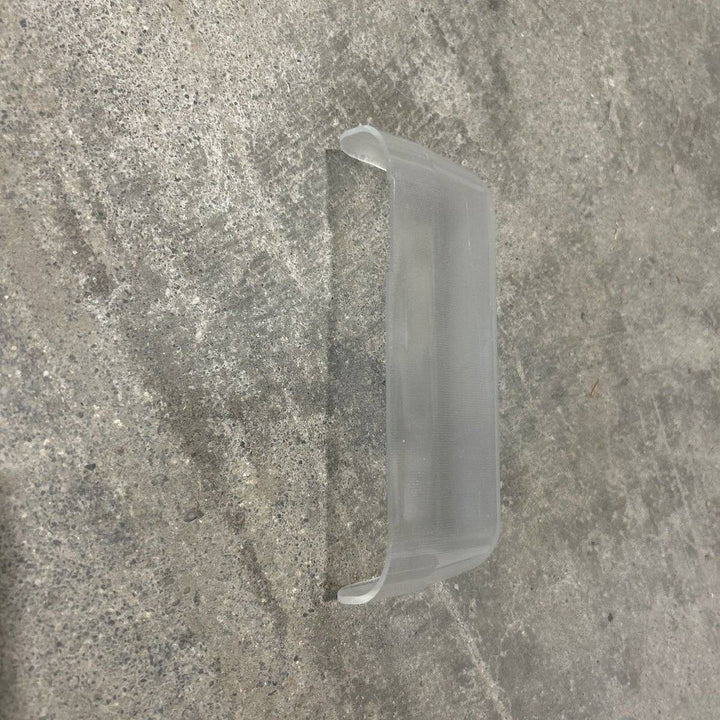 Used Oval Porch Light lens - 6.0" x 2.50" x 1.50" - Clear - Photo 3