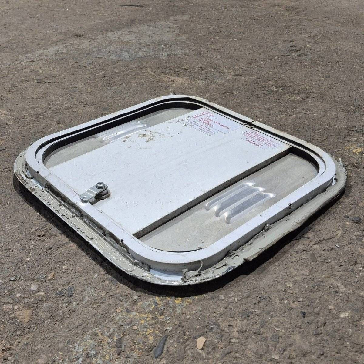 Used Radius Cornered Propane/Battery Door - 14 7/8