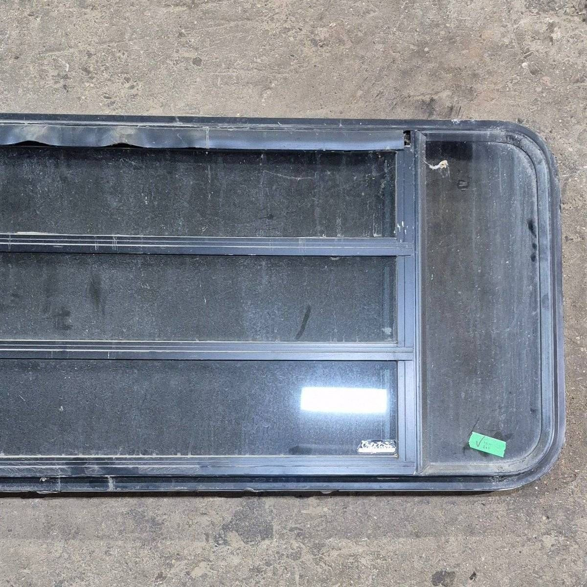 Used Black Radius Opening Window - 53 1/8
