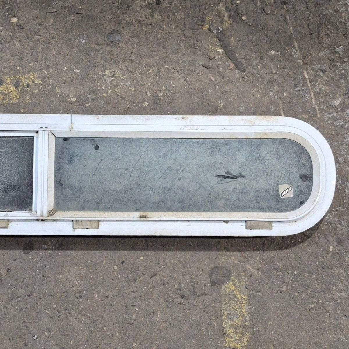Used White Radius Opening Window - 42 1/2
