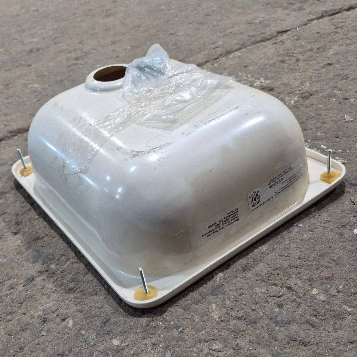 Used Single Kitchen Sink - 12 7/8