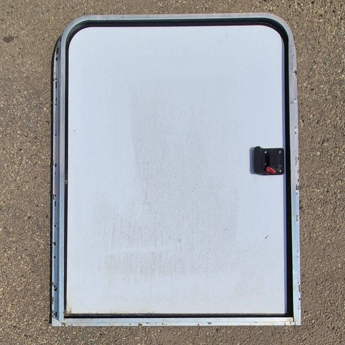 Used Radius Storage/ Teardrop Trailer Entry Door - 35 5/8
