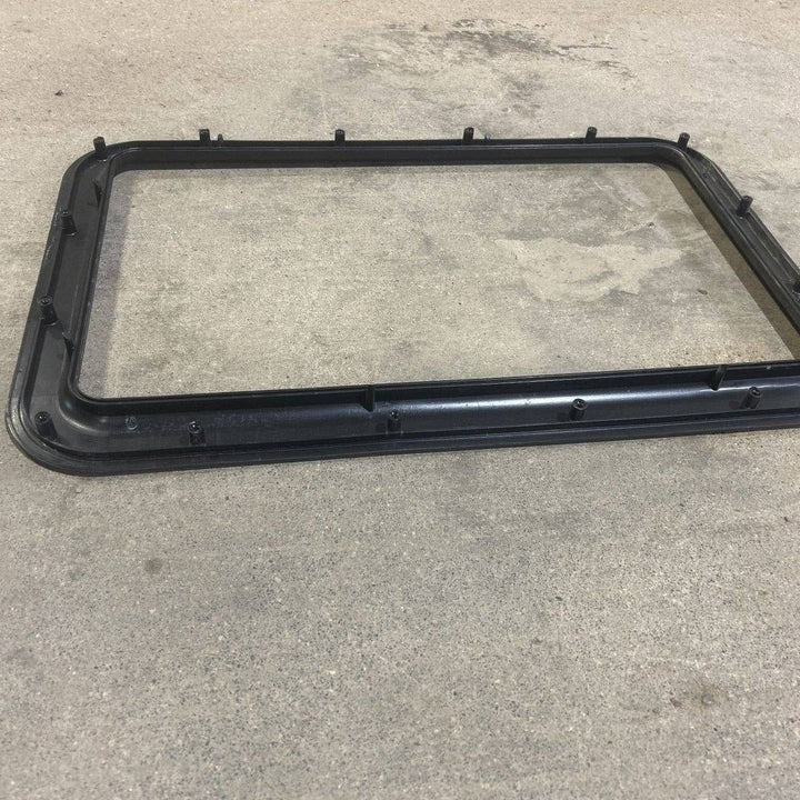 Used Entry door window Interior Frame: 24 3/4" x 15 3/4" - Photo 3