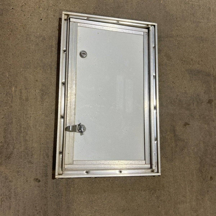 Used Square Cornered Cargo Door - 17.75 X 10.5 X 0.75 - Photo 3