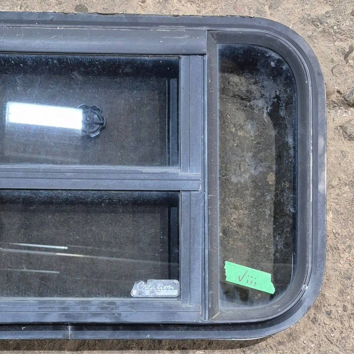 Used Black Radius Opening Window - 23 1/8" X 14 1/2" X 1 7/8" - Photo 3