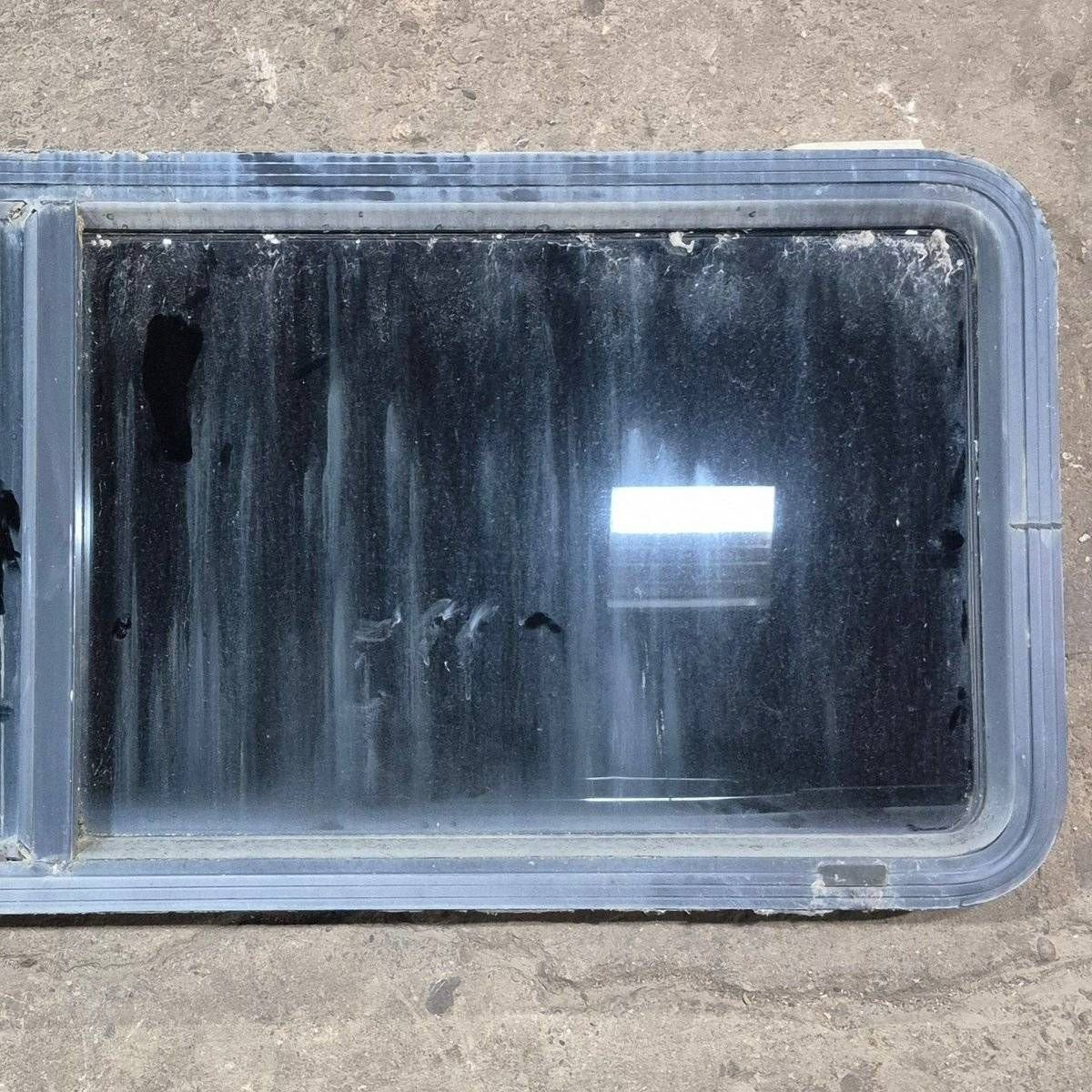 Used Black Radius Opening Window - 60" X 21 1/2" X 1 7/8" - Photo 3