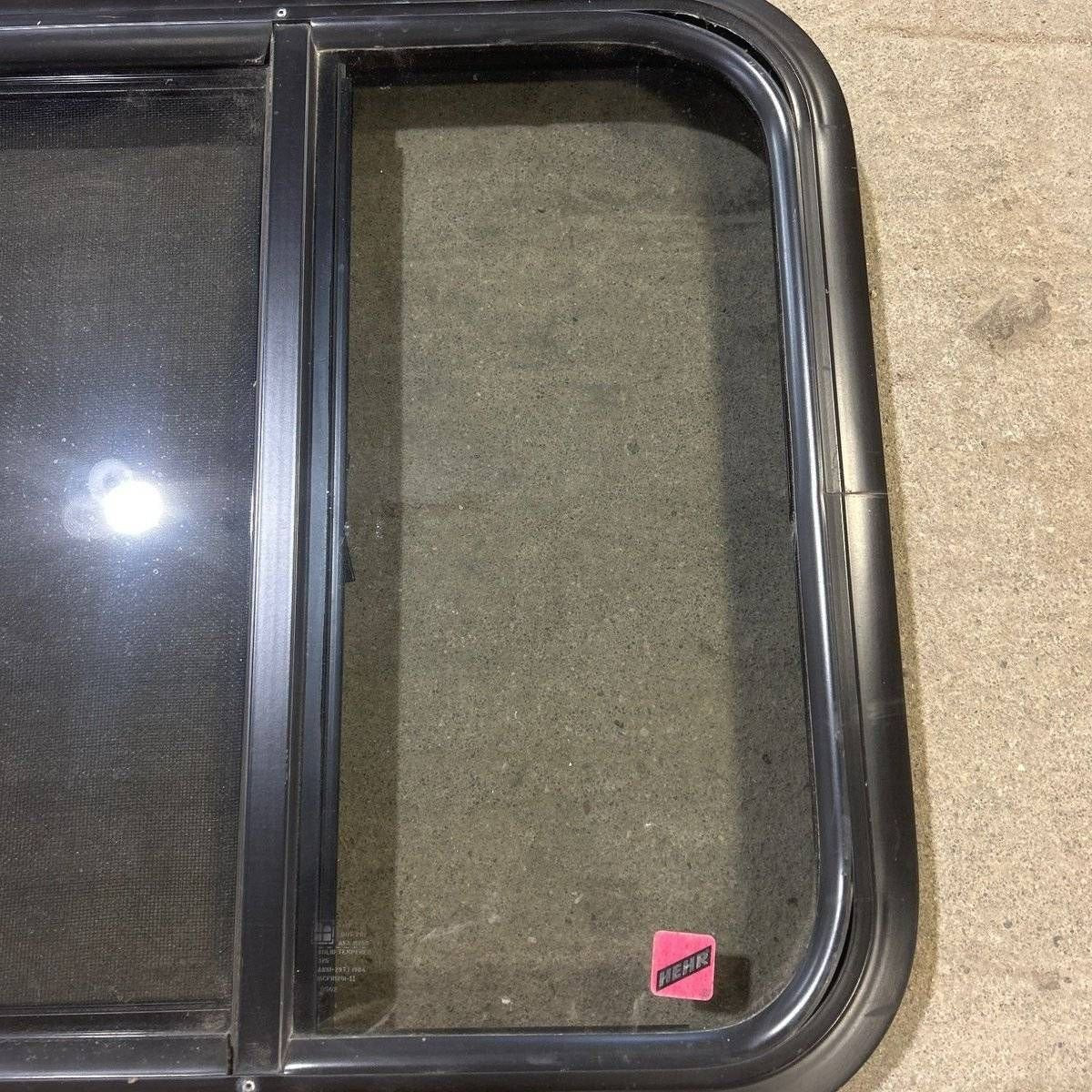 Used Black Radius Opening Window - 19.875 X 19.875 X 1.875 - Photo 3