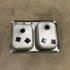 Used Double Kitchen Sink - 24.0" x 17.0" x 5.0" - Photo 4