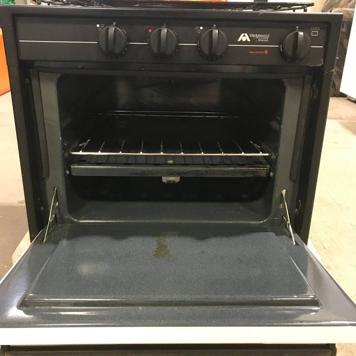 Used Atwood / Wedgewood range stove 3-burner R-1738W1 - Photo 4