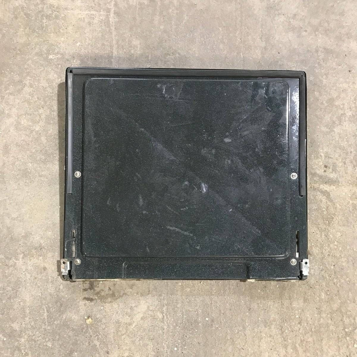 Used Magic Chef Oven Door, Black - 19 1/2