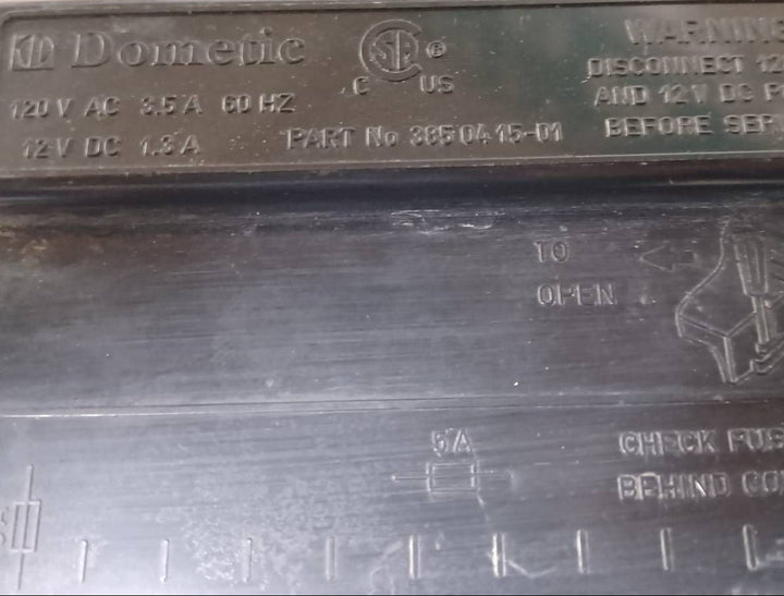 Used Dometic Refrigerator Power Supply Circuit Board Cover 3850415-01 - Photo 4