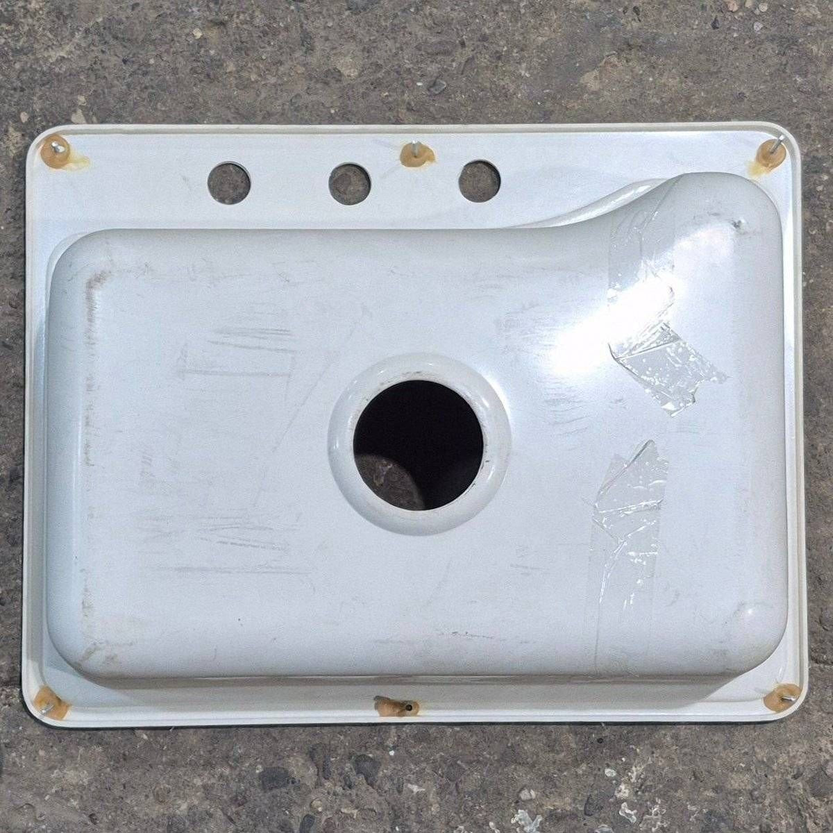 Used Single Kitchen Sink - 24 1/2