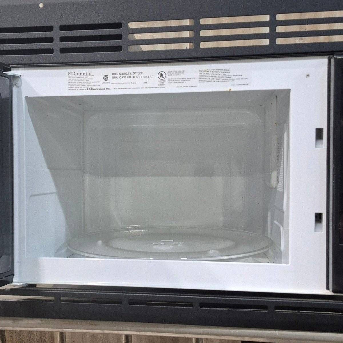 Used Dometic RV Microwave, 20 7/8" x 14 1/8" x 14 1/4" , DMT113U1B1 - Photo 5