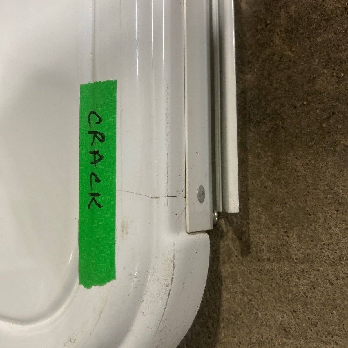 Used Radius Opening Rock Guard Cover : 51 x 24
