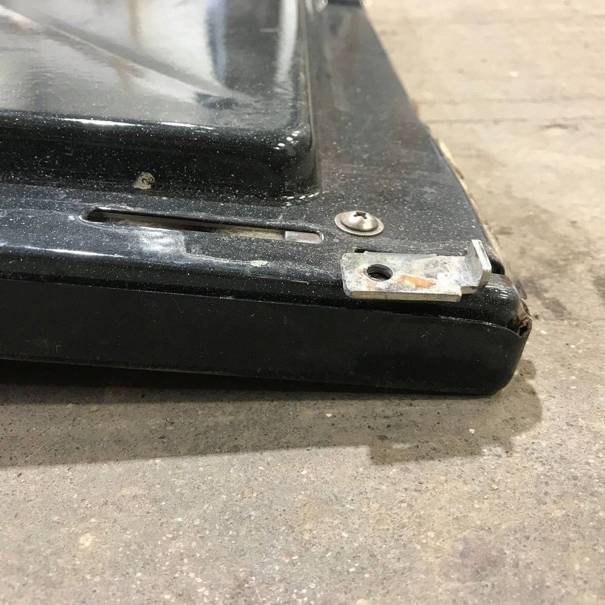 Used Magic Chef Oven Door, Black - 19 1/2