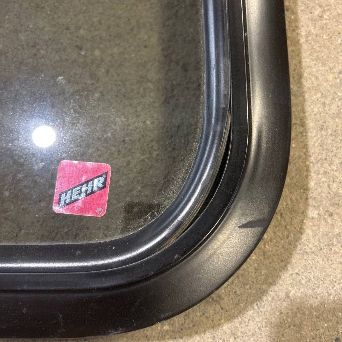Used Black Radius Opening Window - 19.875 X 19.875 X 1.875 - Photo 5