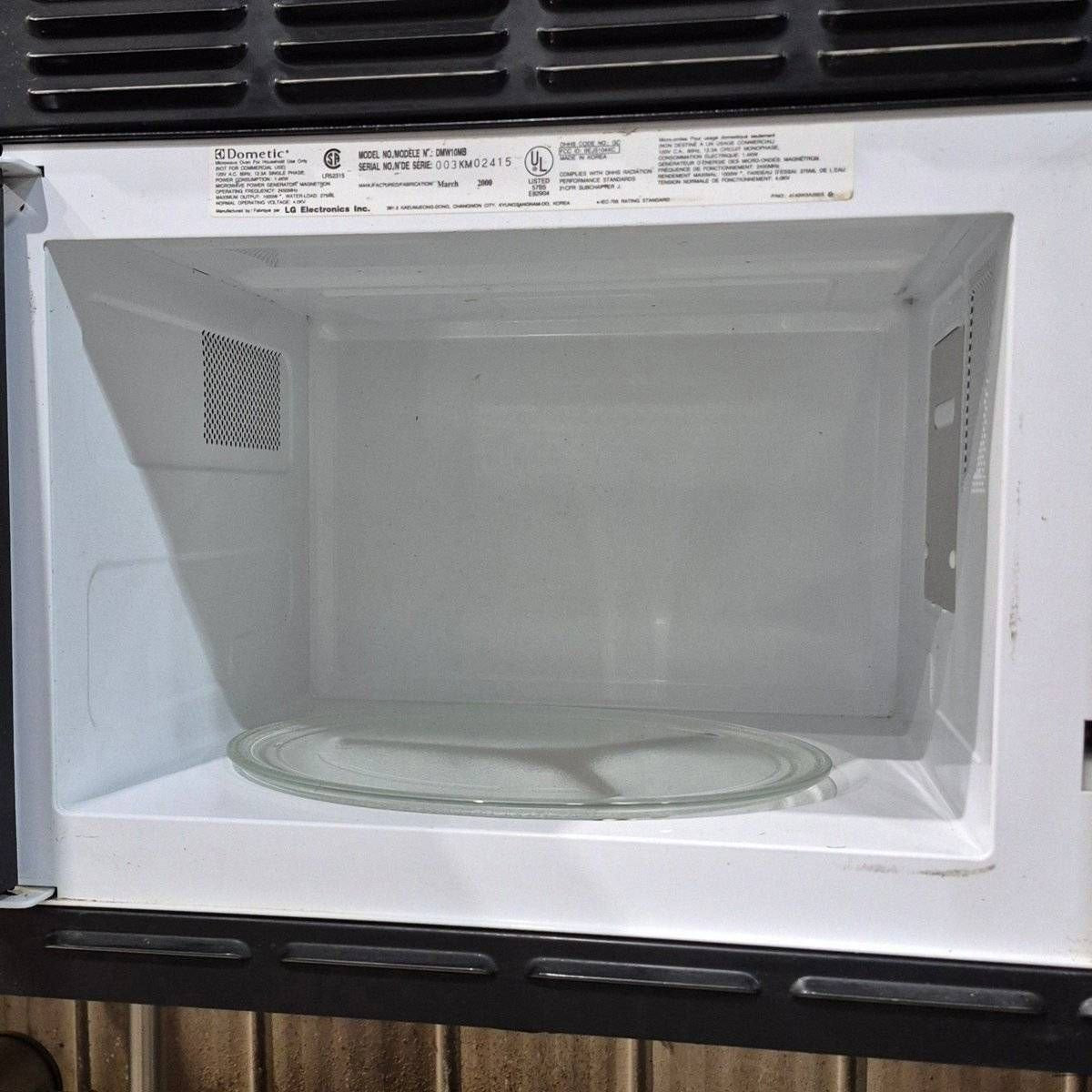 Used Dometic RV Microwave - DMW10MB , 21" x 12 1/4" x 14 1/2" - Photo 5