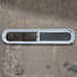 Used White Radius Opening Window - 42 1/2" X 7 1/2" X 2" - Photo 5
