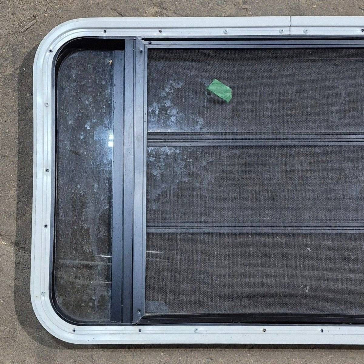 Used Black Radius Opening Window - 35 1/8" X 21 1/4" X 1 7/8" - Photo 5