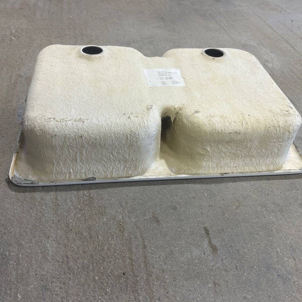 Used Double Kitchen Sink - 26.0