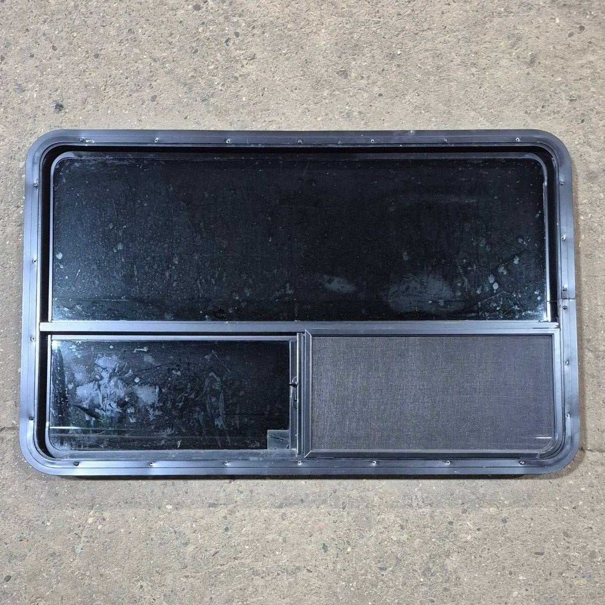 Used Black Radius Opening Window - 48" X 29 1/2" X 1 7/8" - Photo 5