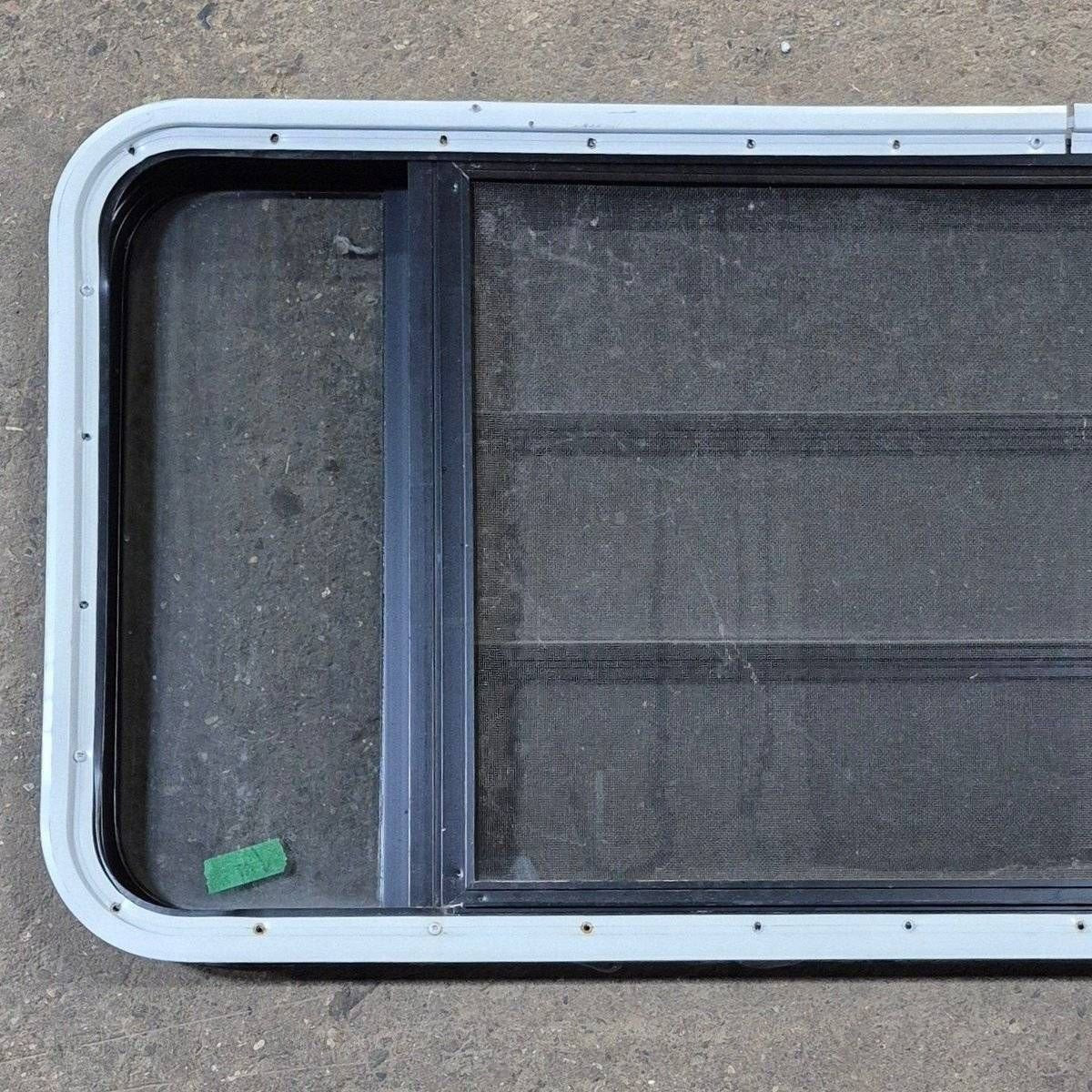 Used Black Radius Opening Window - 53 1/8