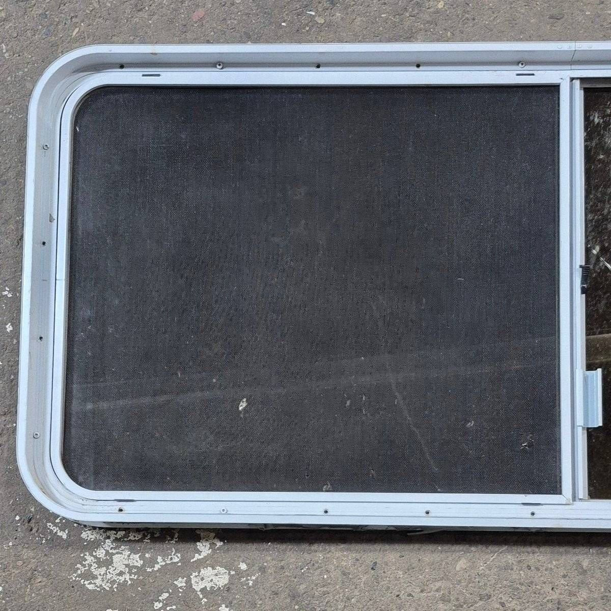 Used White Radius Opening Window - 57 1/4" X 24 1/2" X 2" - Photo 6